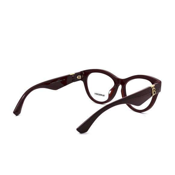 NEW BURBERRY BE2404F 4119 BORDEAUX AUTHENTIC EYEGLASSES FRAME - Picture 8 of 13